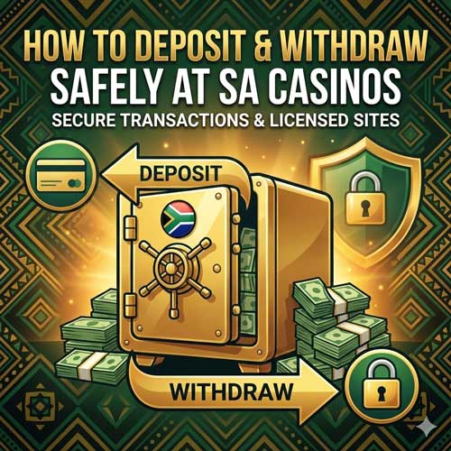 Safe Payment Methods: How to Deposit & Withdraw Safely With SA Casinos