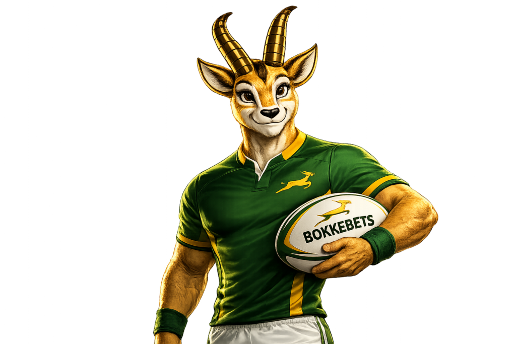 Bokkie kitted out for rugby